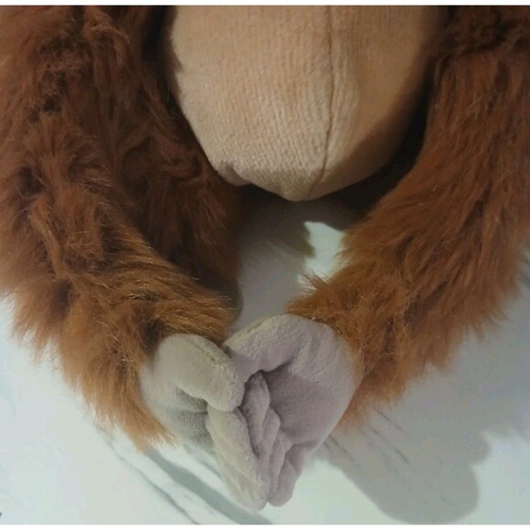 Disney The Jungle Book KING LOUIE Plush Stuffed Monkey Orangutan Hugging Hands - Picture 2 of 6